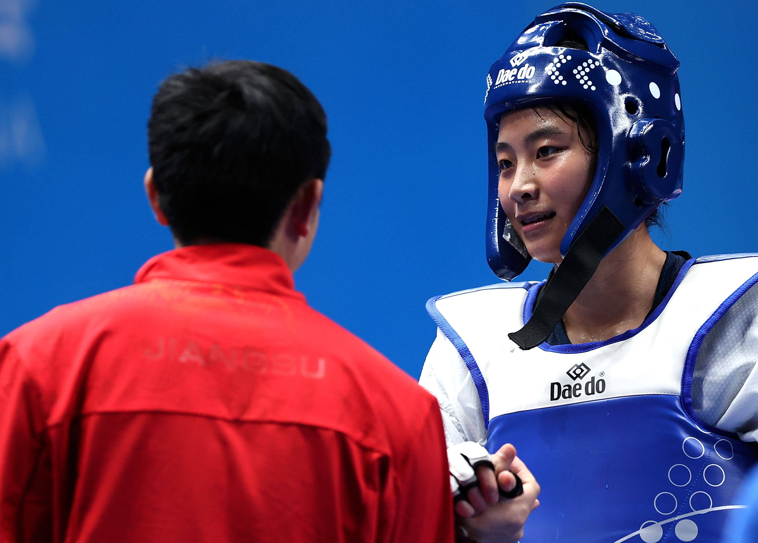 关于跆拳道女子57公斤级：美国选手交出完美表现的信息