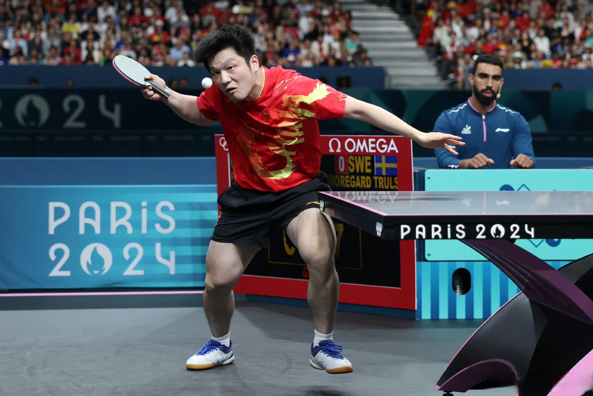 中国乒乓球队绝杀德国乒乓球队，马龙完成帽子戏法的简单介绍